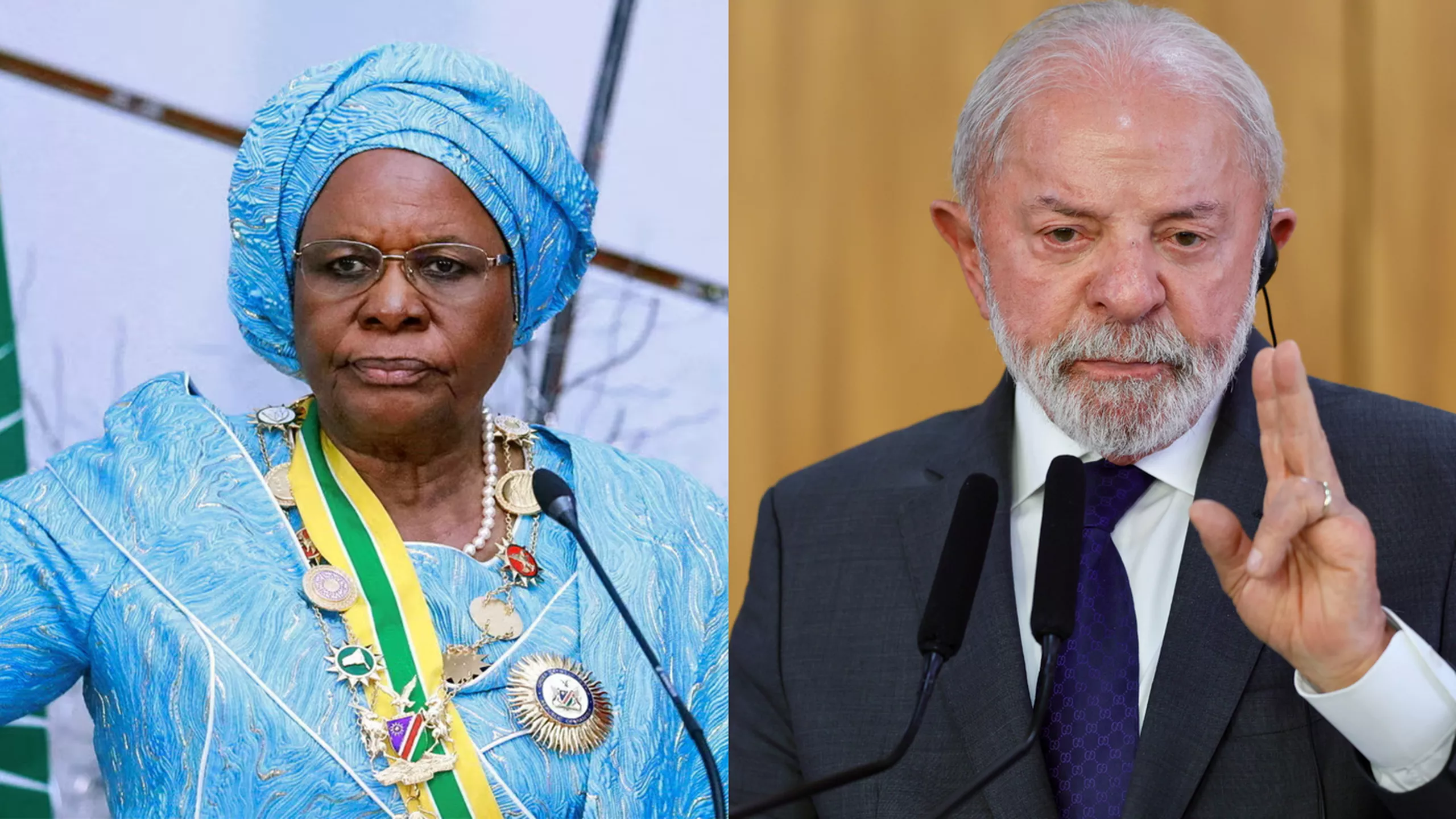 Lula discute cooperação energética em ligação com presidente da Namíbia