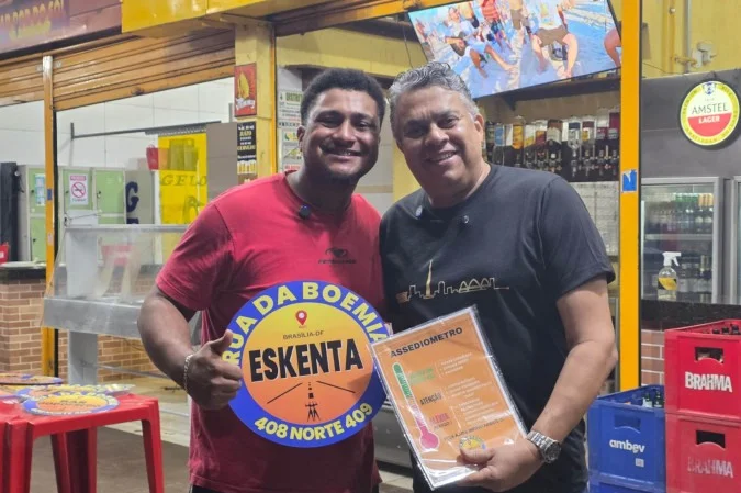 Reduto da vida noturna na Asa Norte é oficializado como Rua da Boemia