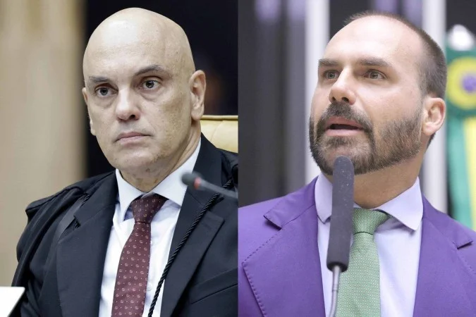 Eduardo Bolsonaro pede a Trump retomada de sanções contra Moraes antes de julgamento