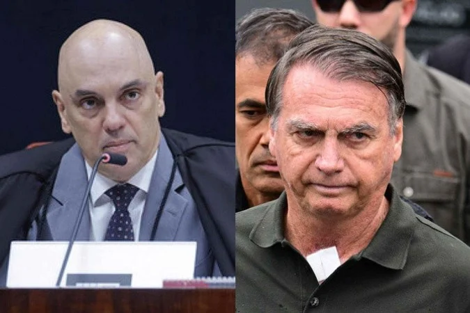 Moraes manda Bolsonaro explicar arma de fogo apreendida em blitz no DF