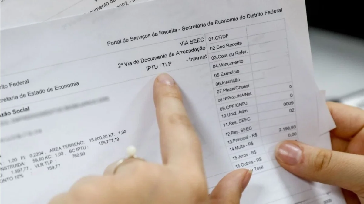 IPTU: 2ª parcela do imposto começa a vencer nesta segunda (15/6) no DF