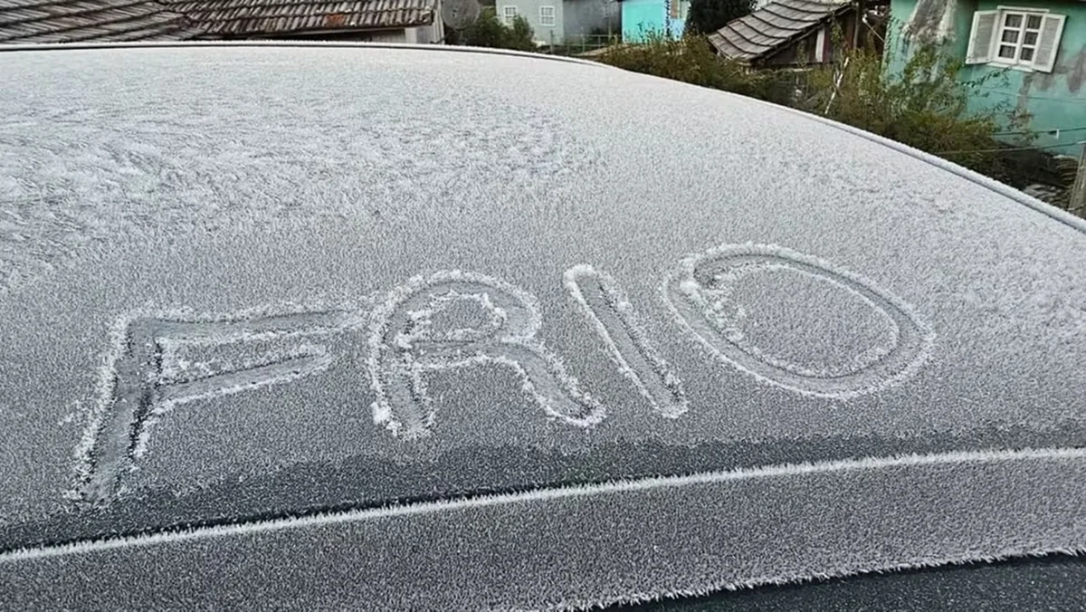 Santa Catarina registra madrugada mais fria do ano com -6,7°C