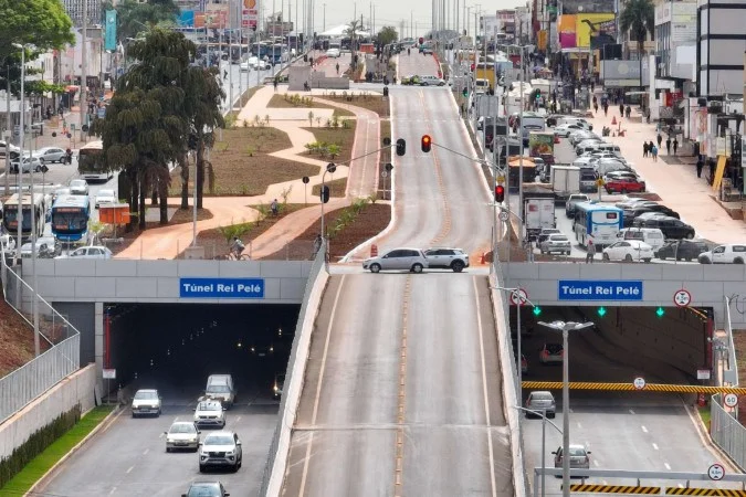 Túnel Rei Pelé será interditado para simulado de emergência