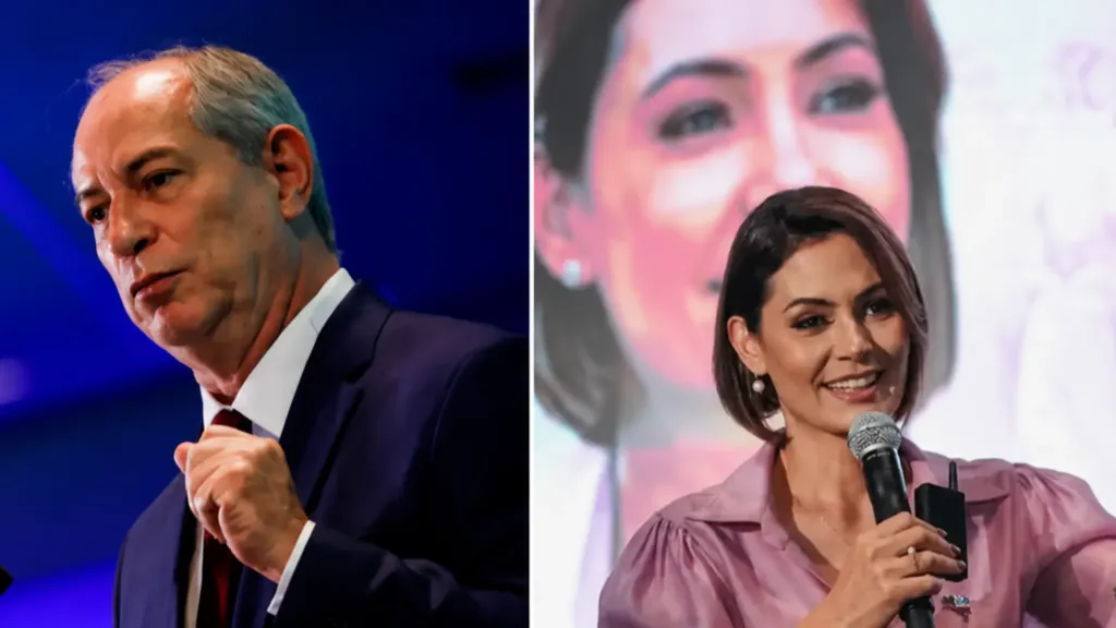 Michelle Bolsonaro amplia críticas a Ciro Gomes e expõe divergências sobre alianças políticas no Ceará