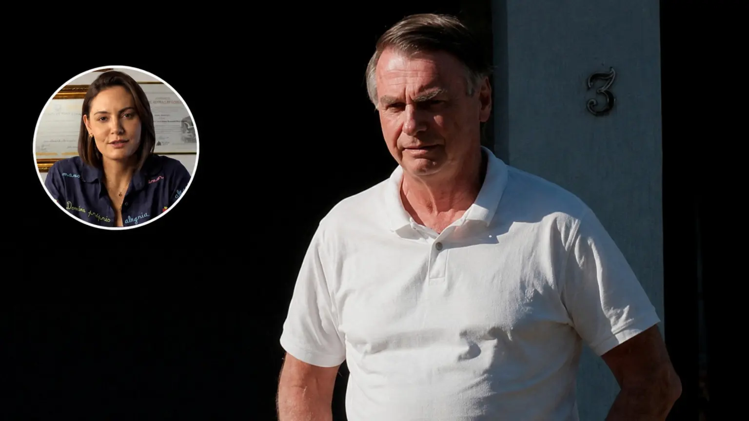 Bolsonaro reforça apoio à candidatura de Michelle