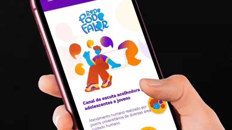 Plataforma ‘Pode Falar’ oferece atendimento em saúde mental para pessoas de 13 a 24 anos