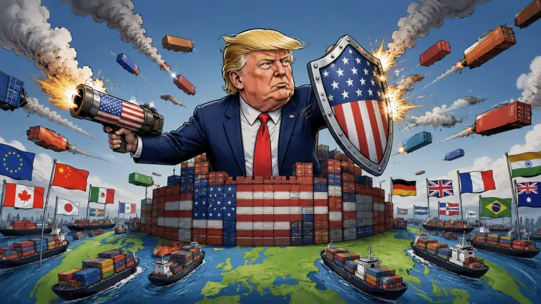 Tarifaço de Trump atinge 60 países e amplia tensão no comércio internacional