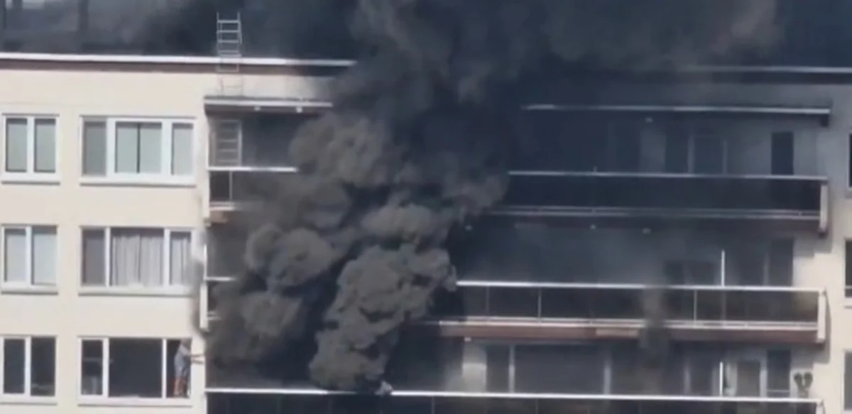 Incêndio em prédio na Bélgica deixa 6 mortos e dezenas de feridos. Veja vídeo