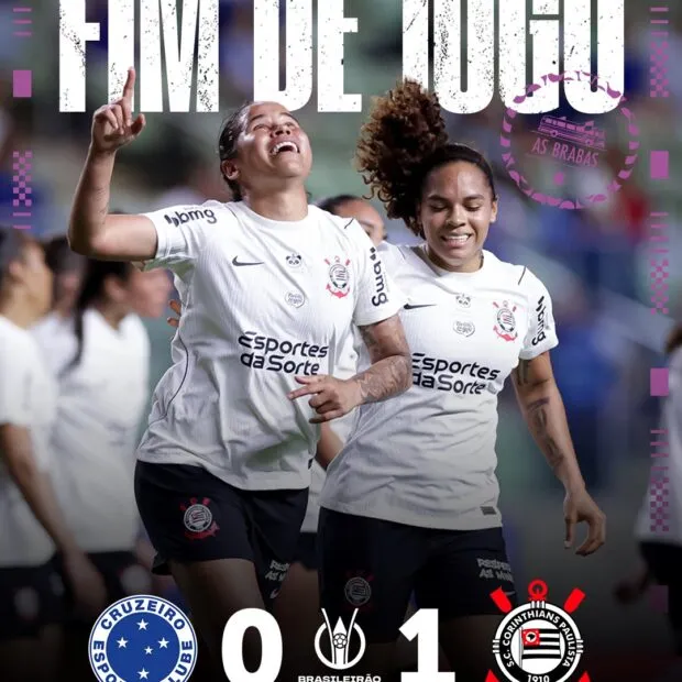 Corinthians vence Cruzeiro e abre vantagem nas quartas do Brasileirão Feminino