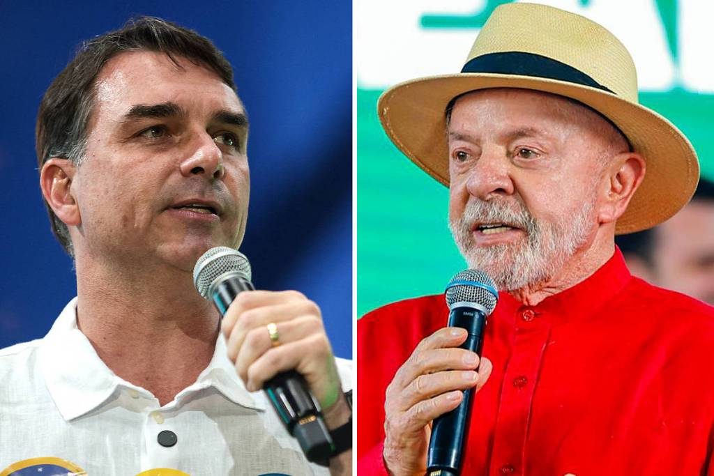 Datafolha projeta segundo turno entre Flávio Bolsonaro e Lula