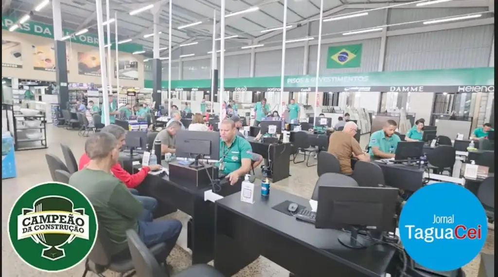 Campeão da Construção reúne variedade de produtos, projetos personalizados e promoções em três unidades do DF