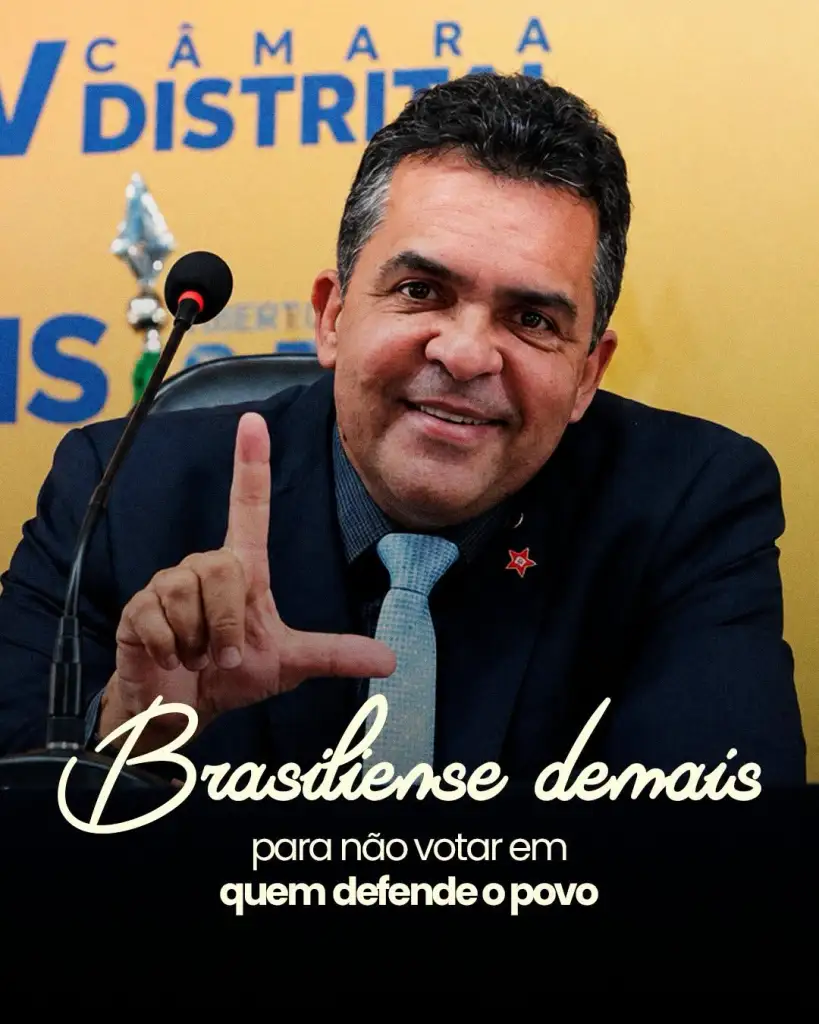 Ricardo Vale destaca participação política em campanha para deputado distrital