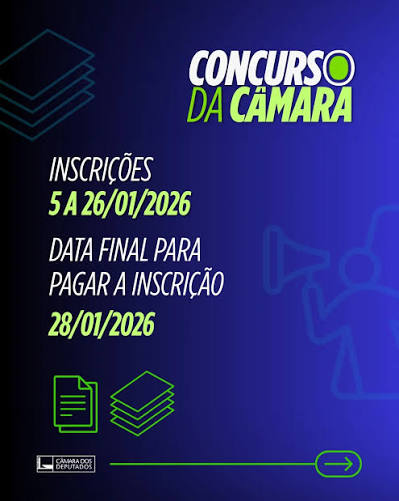 Concurso da Câmara paga R$ 32 mil e inclui inteligência artificial na prova