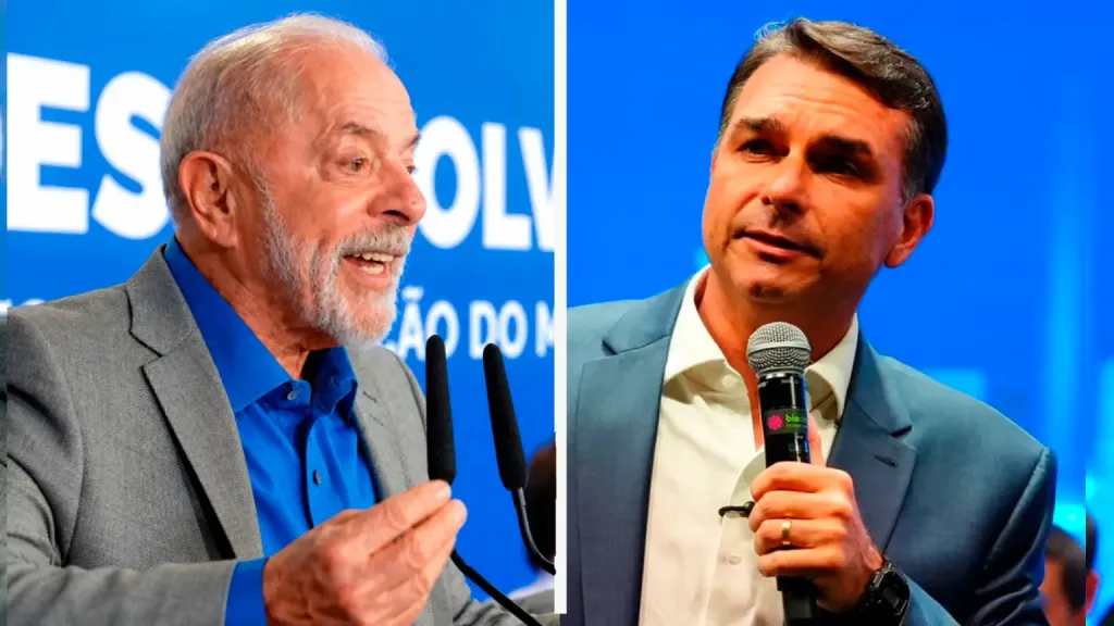 Lula alcança Flávio Bolsonaro e disputa presidencial termina em empate nas intenções de voto, aponta pesquisa