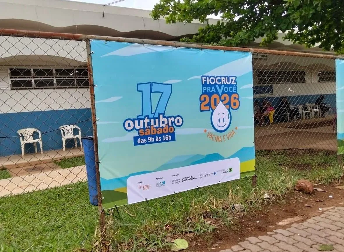 Fiocruz promove vacinação gratuita na Estrutural neste sábado (17) com atividades para toda a família